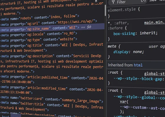 web development